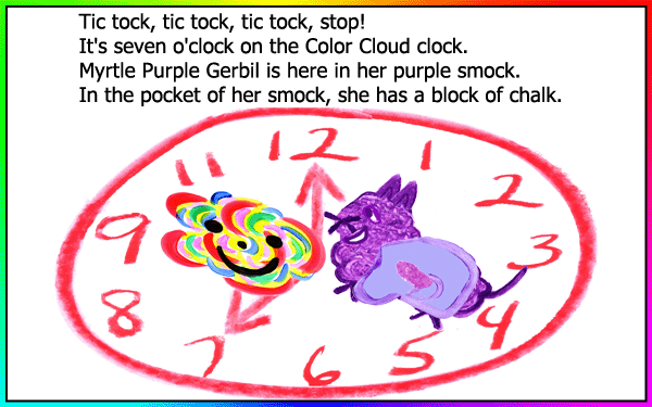 Color Cloud Clock LaurieStorEBook