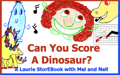 Can Score A Dinosaur? Laurie StorEBook