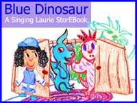 Blue Dinosaur  LaurieStorEBook
