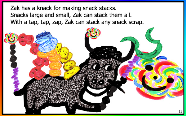 Zak's Snack Stack   LaurieStorEBook