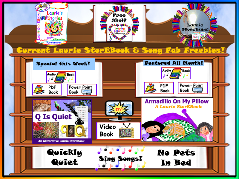 Laurie Stories Leaping Literacy Library Free Shelf