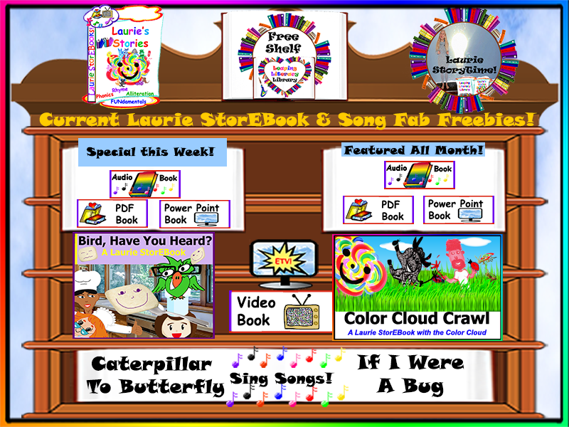 Laurie Stories Leaping Literacy Library Free Shelf