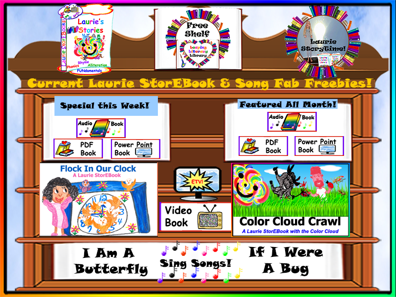 Laurie Stories Leaping Literacy Library Free Shelf