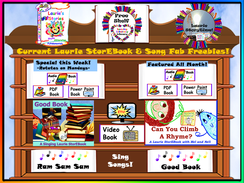 Laurie Stories Leaping Literacy Library Free Shelf