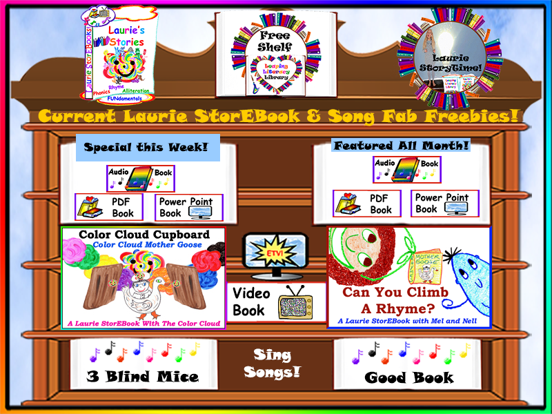 Laurie Stories Leaping Literacy Library Free Shelf