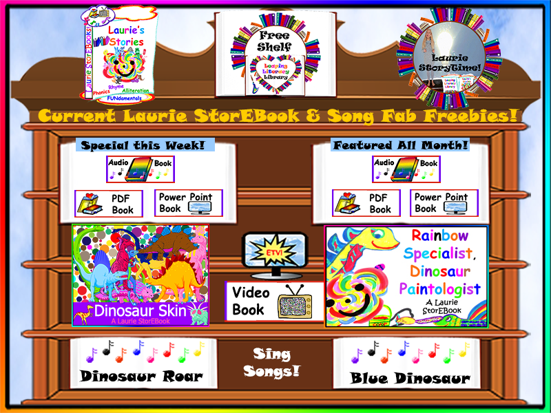 Laurie Stories Leaping Literacy Library Free Shelf